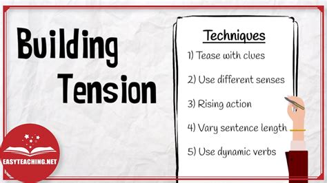 Building Tension through Narrative