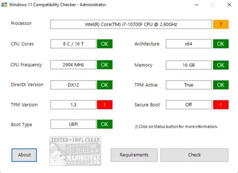 Check Compatibility