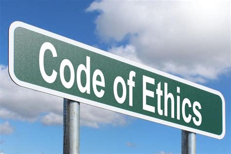 Development of ethical codes