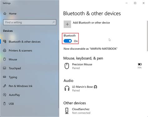 Enable Bluetooth on PC