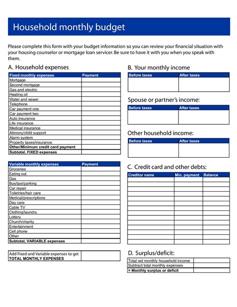 Estimating Living Expenses