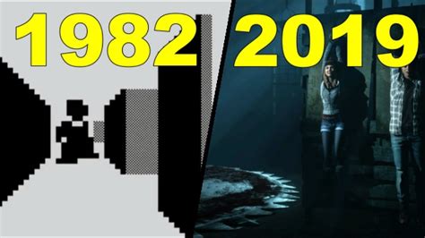 Evolution of horror game storytelling
