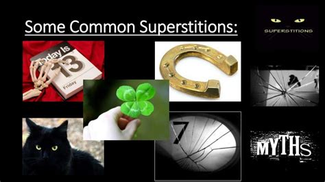 Exploring the Truth About Superstitions