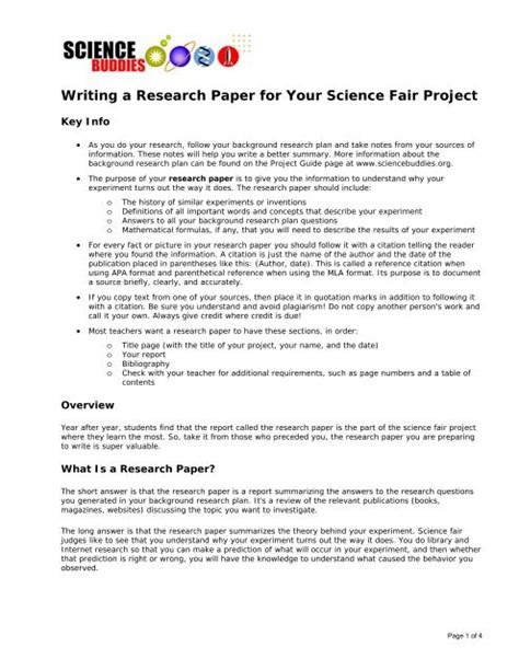 how to write a winning science fair research paper1714308469