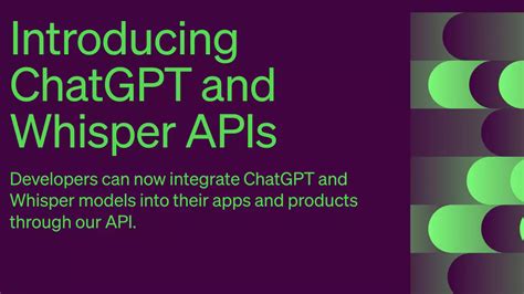 Introduction to ChatGPT and Whisper API