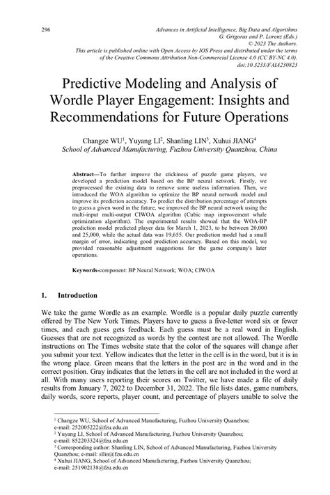 Predictive Player Engagement