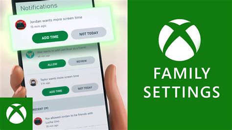 setting up parental controls and family settings on xbox live1713888101