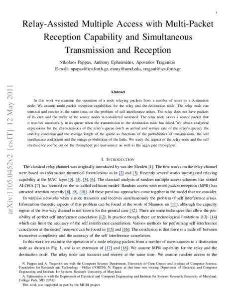 Challenges of Simultaneous Transmission and Reception