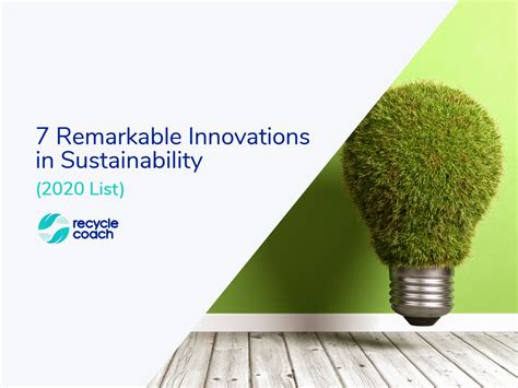 Importance of Sustainable Innovations