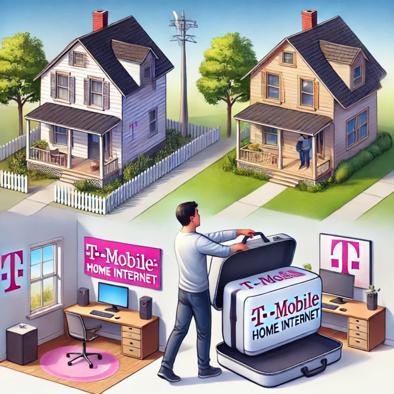 Can you move T-Mobile home internet?