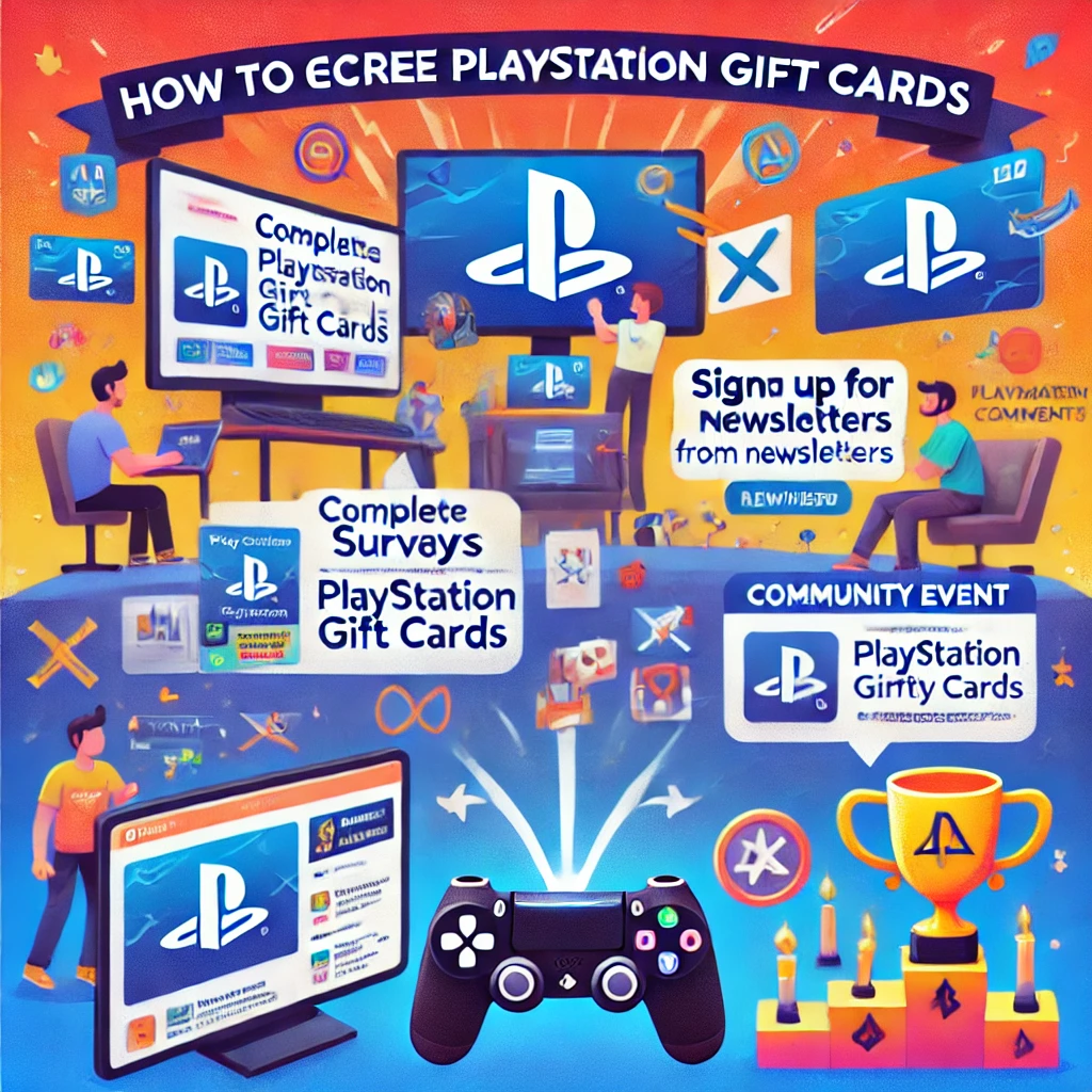 How to get free PlayStation gift cards?